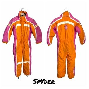 Spyder Girls Full Body Snowsuit Size 7